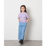 【接触冷感/ジメジメ対策】[140-150]フリルオフショルTシャツ | a.v.v【KIDS】 | 詳細画像9 