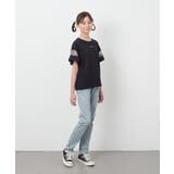 シアーギンガムキリカエスリーブTシャツ | a.v.v【KIDS】 | 詳細画像26