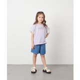 [110-160]【WEB限定】ドットチュール袖Tシャツ | a.v.v【KIDS】 | 詳細画像15 