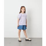 [110-160]【WEB限定】ドットチュール袖Tシャツ | a.v.v【KIDS】 | 詳細画像16 