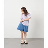 [110-160]【WEB限定】ドットチュール袖Tシャツ | a.v.v【KIDS】 | 詳細画像18 
