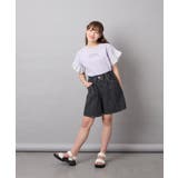 [110-160]【WEB限定】ドットチュール袖Tシャツ | a.v.v【KIDS】 | 詳細画像26 