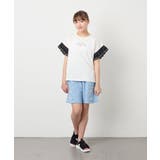 [110-160]【WEB限定】ドットチュール袖Tシャツ | a.v.v【KIDS】 | 詳細画像45 