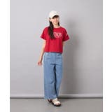 [120-160]【WEB限定】リボンロゴプリントTシャツ | a.v.v【KIDS】 | 詳細画像11 