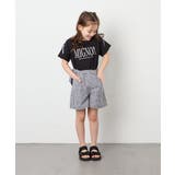 [120-160]【WEB限定】リボンロゴプリントTシャツ | a.v.v【KIDS】 | 詳細画像25 