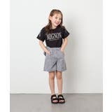 [120-160]【WEB限定】リボンロゴプリントTシャツ | a.v.v【KIDS】 | 詳細画像27 