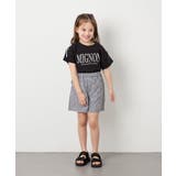 [120-160]【WEB限定】リボンロゴプリントTシャツ | a.v.v【KIDS】 | 詳細画像28 