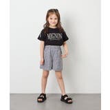 [120-160]【WEB限定】リボンロゴプリントTシャツ | a.v.v【KIDS】 | 詳細画像29 