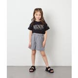 [120-160]【WEB限定】リボンロゴプリントTシャツ | a.v.v【KIDS】 | 詳細画像30 