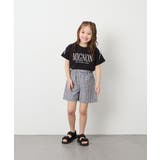 [120-160]【WEB限定】リボンロゴプリントTシャツ | a.v.v【KIDS】 | 詳細画像31 