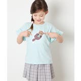 ライトブルー | [110-150]【接触冷感/綿100％】モチーフアソートTシャツ | a.v.v【KIDS】
