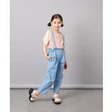 [110-160]【WEB限定】シアーギンガムスリーブTシャツ | a.v.v【KIDS】 | 詳細画像14 