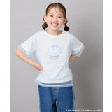 [120-150]【数量限定】[シナモロール＆クロミ]オーバーチュールTシャツ | a.v.v【KIDS】 | 詳細画像1 