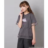 [120-150]【数量限定】[シナモロール＆クロミ]オーバーチュールTシャツ | a.v.v【KIDS】 | 詳細画像25 