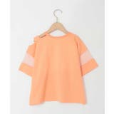 [120-160]アシメ肩シアーTシャツ | a.v.v【KIDS】 | 詳細画像10 