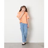 [120-160]アシメ肩シアーTシャツ | a.v.v【KIDS】 | 詳細画像5 