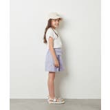 [100-130]ロゴ刺繍Ｔシャツ | a.v.v【KIDS】 | 詳細画像15 