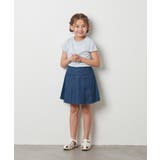 [100-130]ロゴ刺繍Ｔシャツ | a.v.v【KIDS】 | 詳細画像20 