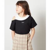 [100-130]アシメレイヤー風Ｔシャツ | a.v.v【KIDS】 | 詳細画像1 