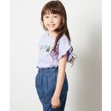 [140-150]袖フリルスパンコールＴシャツ | a.v.v【KIDS】 | 詳細画像18 
