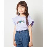 [140-150]袖フリルスパンコールＴシャツ | a.v.v【KIDS】 | 詳細画像19 