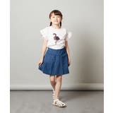 [140-150]袖フリルスパンコールＴシャツ | a.v.v【KIDS】 | 詳細画像28 