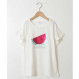 [160]袖フリルスパンコールＴシャツ | a.v.v【KIDS】 | 詳細画像33 