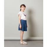 [160]袖フリルスパンコールＴシャツ | a.v.v【KIDS】 | 詳細画像7 