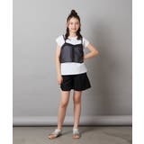 [100-130]シアーキャミドッキングＴシャツ | a.v.v【KIDS】 | 詳細画像5 