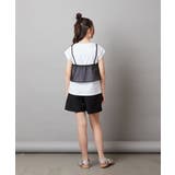 [100-130]シアーキャミドッキングＴシャツ | a.v.v【KIDS】 | 詳細画像7 