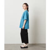 [120-130]エンブレム刺繍オーバーシルエットＴシャツ | a.v.v【KIDS】 | 詳細画像8 