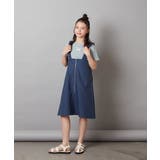 ロゴ刺繍入りプチリボンカットソー | a.v.v【KIDS】 | 詳細画像15 