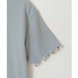 ロゴ刺繍入りプチリボンカットソー | a.v.v【KIDS】 | 詳細画像5 