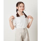 [100-130]異素材フリルスリーブカットソー | a.v.v【KIDS】 | 詳細画像12 