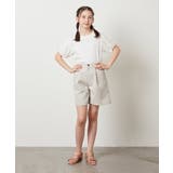 [100-130]異素材フリルスリーブカットソー | a.v.v【KIDS】 | 詳細画像16 