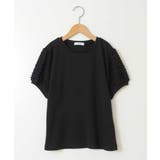 [100-130]異素材フリルスリーブカットソー | a.v.v【KIDS】 | 詳細画像33 