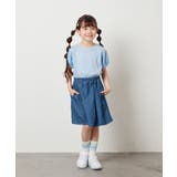 [100-130]異素材フリルスリーブカットソー | a.v.v【KIDS】 | 詳細画像6 