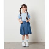 [100-130]異素材フリルスリーブカットソー | a.v.v【KIDS】 | 詳細画像7 