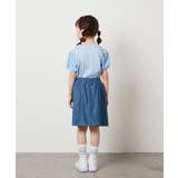 [100-130]異素材フリルスリーブカットソー | a.v.v【KIDS】 | 詳細画像9 