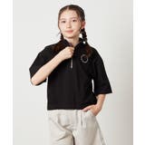 [100-130]ハーフジッププルオーバーTシャツ | a.v.v【KIDS】 | 詳細画像15 