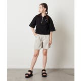[100-130]ハーフジッププルオーバーTシャツ | a.v.v【KIDS】 | 詳細画像18 