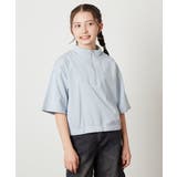 [100-130]ハーフジッププルオーバーTシャツ | a.v.v【KIDS】 | 詳細画像25 