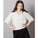 [100-130]ハーフジッププルオーバーTシャツ | a.v.v【KIDS】 | 詳細画像41 
