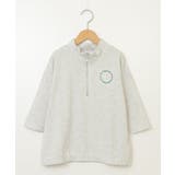 [100-130]ハーフジッププルオーバーTシャツ | a.v.v【KIDS】 | 詳細画像8 