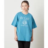 [140-150]エンブレム刺繍オーバーシルエットＴシャツ | a.v.v【KIDS】 | 詳細画像36 