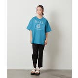 [140-150]エンブレム刺繍オーバーシルエットＴシャツ | a.v.v【KIDS】 | 詳細画像37 
