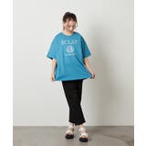 [140-150]エンブレム刺繍オーバーシルエットＴシャツ | a.v.v【KIDS】 | 詳細画像39 