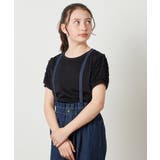 [140-150]異素材フリルスリーブカットソー | a.v.v【KIDS】 | 詳細画像15 
