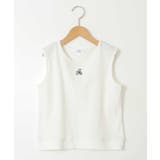 【ジュニア】[160]ロゴ刺繍タンクトップ | a.v.v【KIDS】 | 詳細画像2 