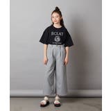 [160]エンブレム刺繍オーバーシルエットＴシャツ | a.v.v【KIDS】 | 詳細画像19 